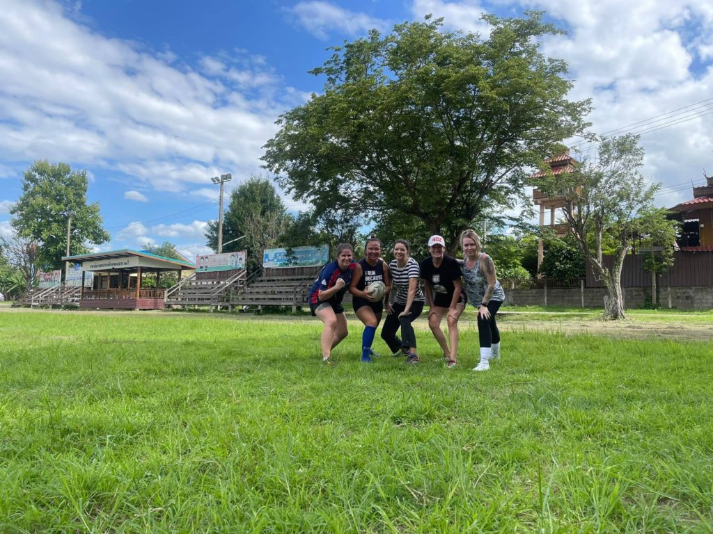 2021 First Women's Rugby Practice | Lanna Rugby Club Chiang Mai